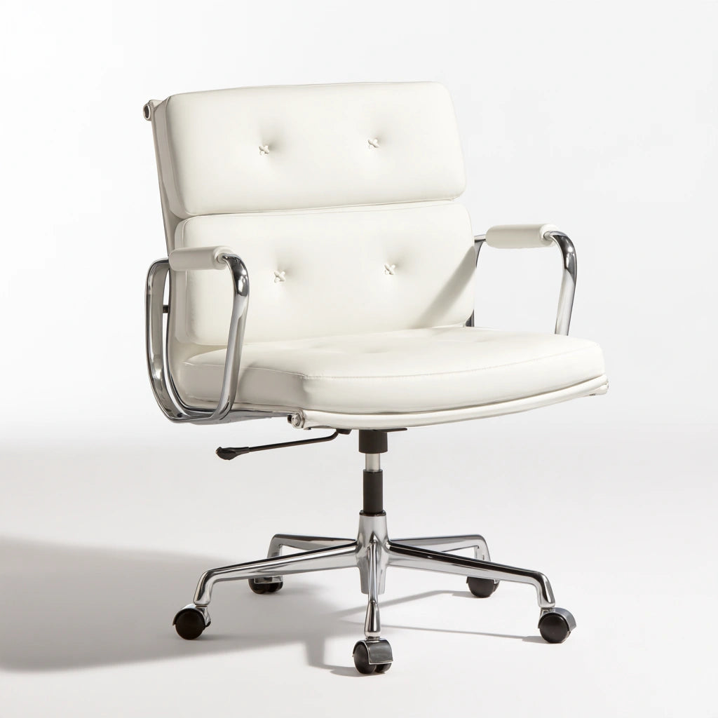 Ergonomischer Bürostuhl, Farbe: weiß