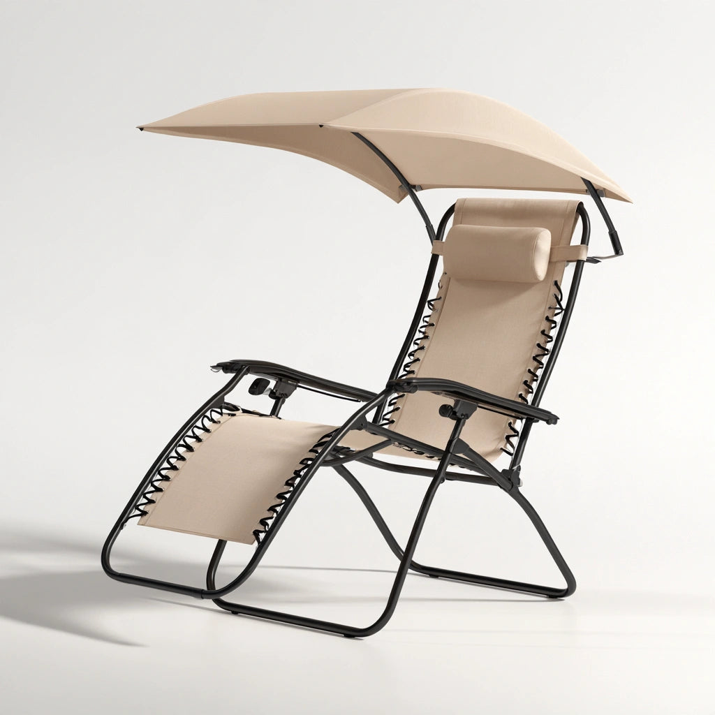 Zero-Gravity-Relaxsessel, Farbe: beige